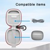 RLSOCO Hard Case for Bowers & Wilkins Pi8 Wireless Earbuds