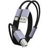 WORLDBOYU Printer USB A and USB C Cable, Printer USB