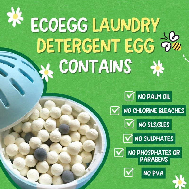 Ecoegg Laundry Egg – Fresh Linen | 70 Loads Refillable