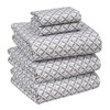 RUVANTI 100% Cotton Split King Sheets Sets for Adjustable Bed,
