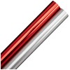 Papyrus Christmas Wrapping Paper Rolls, Red and Silver (2 Rolls,