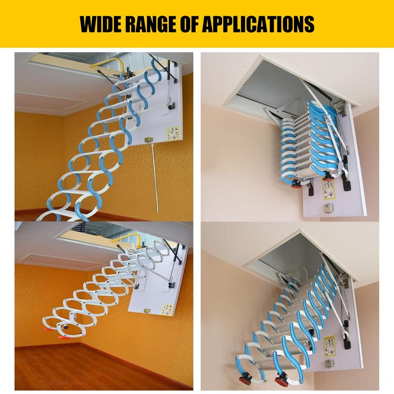 Canlaten·U Attic Ladder Pull System Kit - Attic Pull Down