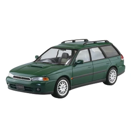 Aoshima Bunka Kyozai 1/24 The Model Car Series No. 135 Subaru BG5 Legacy Touring Wagon 1993 Plastic Model Molded Color