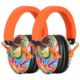 PROHEAR 032 - Juego de 2 protectores para los oídos para niños, NRR 25 dB, orejeras de seguridad ajustables para eventos deportivos, conciertos, aeropuertos