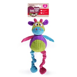 Rosewood Chubleez Chloe Cow Dog Toy, Plush toy, Multi colour