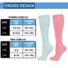 Cheeroyal 2 paia di calze a compressione per donne e