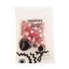 Honbay 100PCS 10x13mm Flatback Self Adhesive Tiny Wooden Ladybug Embellishments