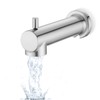 YASINU Slip on Extra Long Tub Spout with Diverter Universal