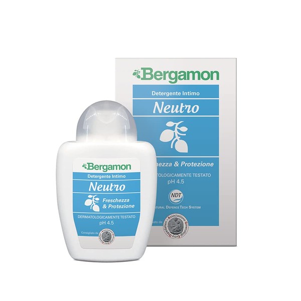 Bergamon - Freshness & Protection, Intimate Cleaner, Ph 4.5, 200 ml, Neutral, Bergamot