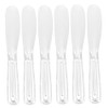 6pcs Face Mask Spatulas for Makeup Skincare Transparent Stirring Sticks Applicators for Masks Easy to Clean Carry for Beauty Sampling