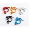 SCGEHA Aluminum Seat Clamp, 1.2 inches (31.8 mm), Easy Adjustment,