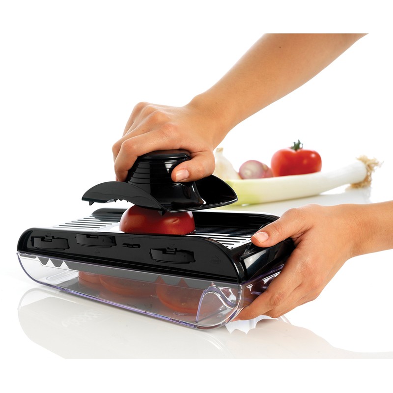 Mastrad F21060 Mandoline V-Klinge mit Auffangbehälter
