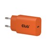 Club3D CAC-3023 USB-C® Charger 30 Watt Pack of 2 Orange