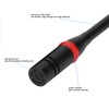 Gooseneck Microphone 17.7in Flexible Noise Reduction Gooseneck Plug in Microphone