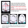 Guojanfon Toilet Seat Covers Soft Thicker Warmer Stretchy Washable Large