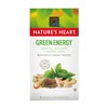 Nature's Heart Te Green Energy, Te verde, ginsen, 30 gramos