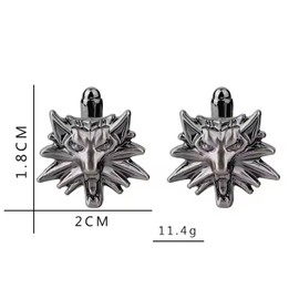 Witcher 3 Cufflinks - Wolf