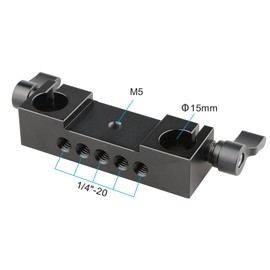 CAMVATE 15mm Rod Clamp Railblock for DSLR 15mm Rail Rig Rod Support System - 1103