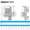 TAILONZ PNEUMATIC 300M 2-Position Manifold 4V310-10 3/8 Inch Solenoid Valve