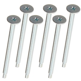 WB01X10180 Microwave Mounting Flat Bolt Easy Installation, Universal Fit |Compatible with GE, Kenmore, Hotpoint| Microwave Installation Flat Bolts（6 Pack）