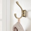 TUNNY Antique Design Wall Hanging Coat Hooks - Champagne Bronze