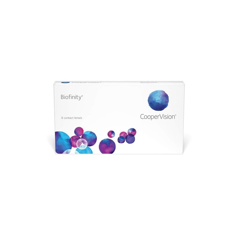 Biofinity Monatslinsen weich, 6 Stück / BC 8.6 mm /
