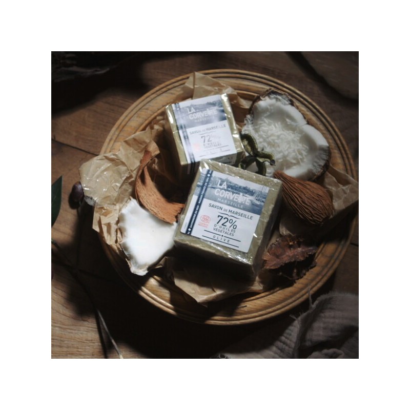 Lacobet 마르세유 라코벳 자연유래 올리브 비누 200g Marseille Lacobette Natural
