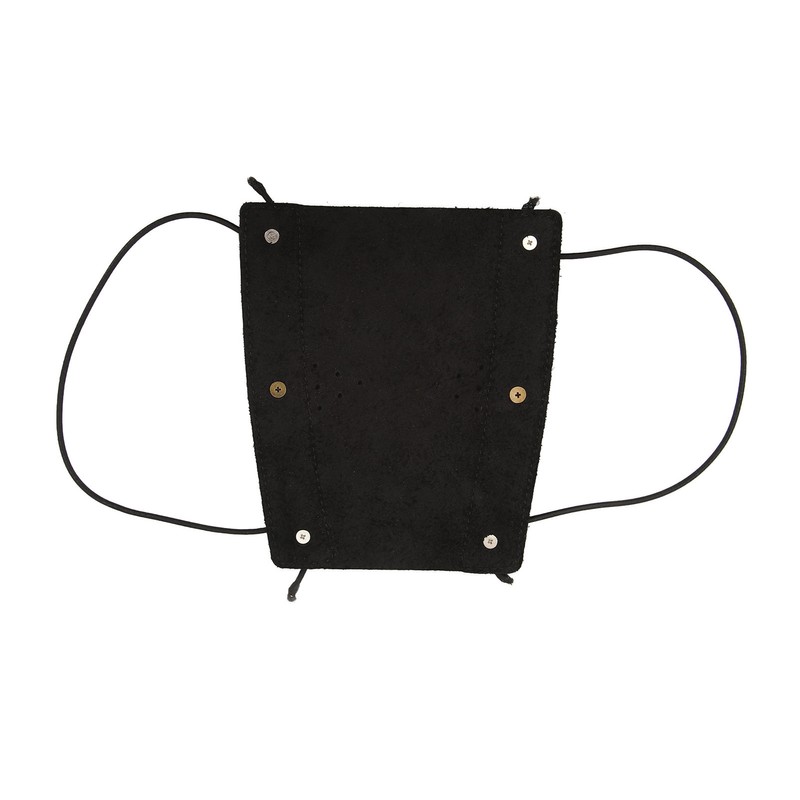 Archery Arm Guard Adjustable Strap Second Cowhide Arm Protector Pad