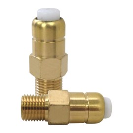 Suifaqi 2-Pack 678169004 1/4 Inch Brass Pressure Washers Replacement Thermal Release Valve