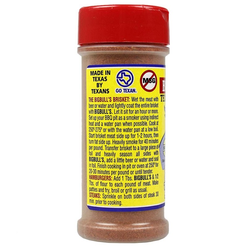 Obie-Cue's BigBull's Texas Brisket Rub, The BBQ Spice Built for