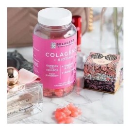 Belabear Colgeno  Biotina 100gomitas Fresa Solanum Sfn                                                                                                