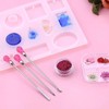 11 Pcs Silicone Resin Mold Tools Set Stirring Needle Spoon