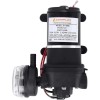CAMPLUX 12V DC Water Pump 1.6/3.3GPM Diaphragm Self-Priming for Kitchen