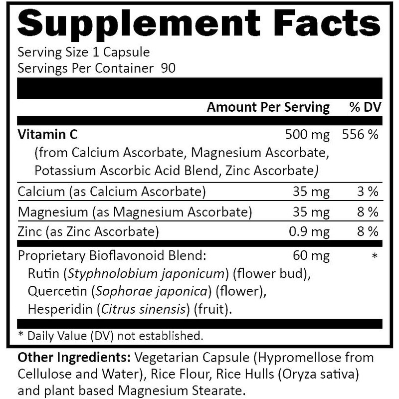 R-Garden Vitamin C Complex, 90 caps.