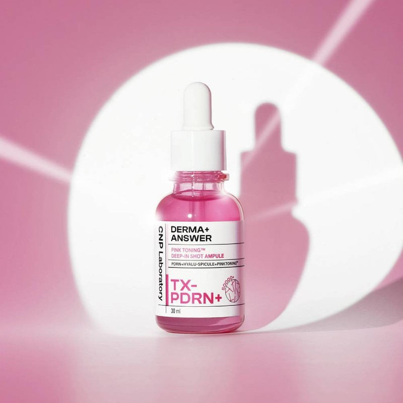 CNP Derma+ Answer Pink Toning Deep-In Shot Ampule 30ml Set