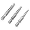 9pcs Hex Screwdriver Bit Set Rustproof S2 Steel Magnetic Ball