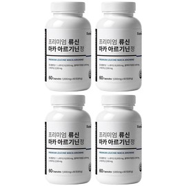 프리미엄 류신 마카 아르기닌 정 60정 단백질 아미노산 X 4개 필수아미노산과 단백질로 근육 강화하세요 Premium Leucine Maca Arginine Tablets 60 Tablets Strengthen Muscles with 4 Essential Amino Acids and Protein