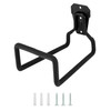 QWORK® Hose Holder Wall, Garden Hose Holder, Black, with 50