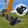 Mini Excavator Attachment Quick Hitch Coupler Compatible with Typhon Mini