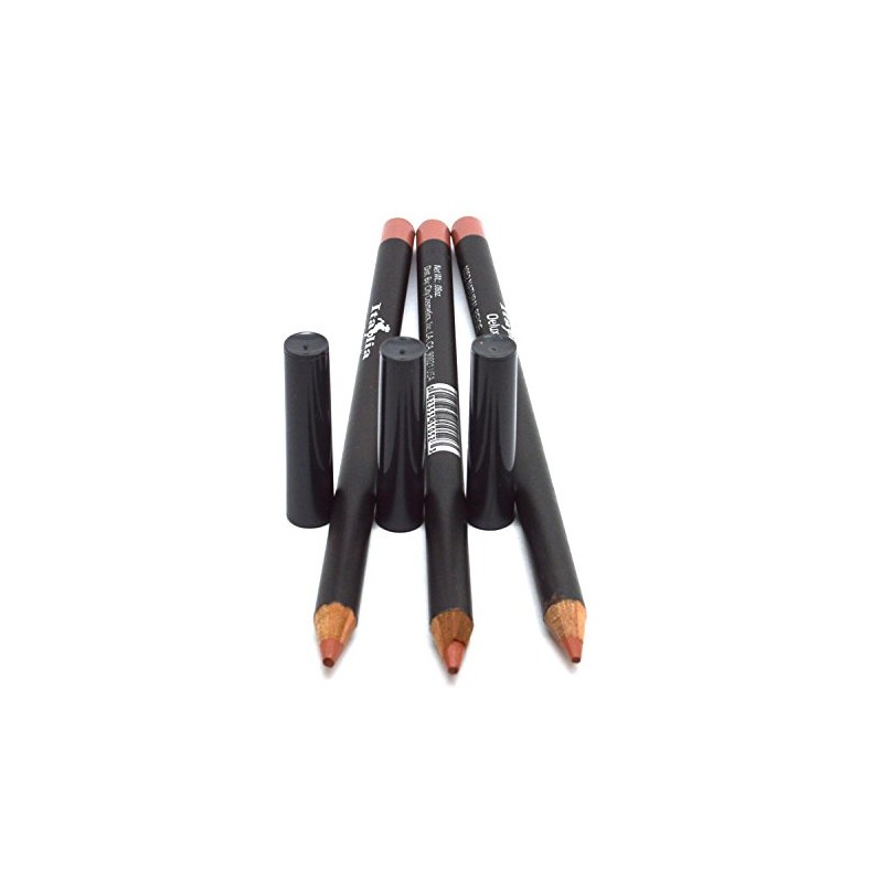 3 Pcs x Italia 1052 Natural Beige Fine Eye liner