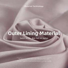 DGAZ Purse Pillow Shaper Insert for Hermes Kelly Bags, Silky Pillow Shaper for Luxury Handbags（Konjac purple, KL32 Retourne）