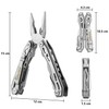 SWISS+TECH Multi-functional Pliers, Outdoor Multi-Tool, 16-in-1, Multi-pliers, Survival Tool, Equipped