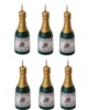 Oasis Supply Wax Champagne Candle Holders with Birthday Candles