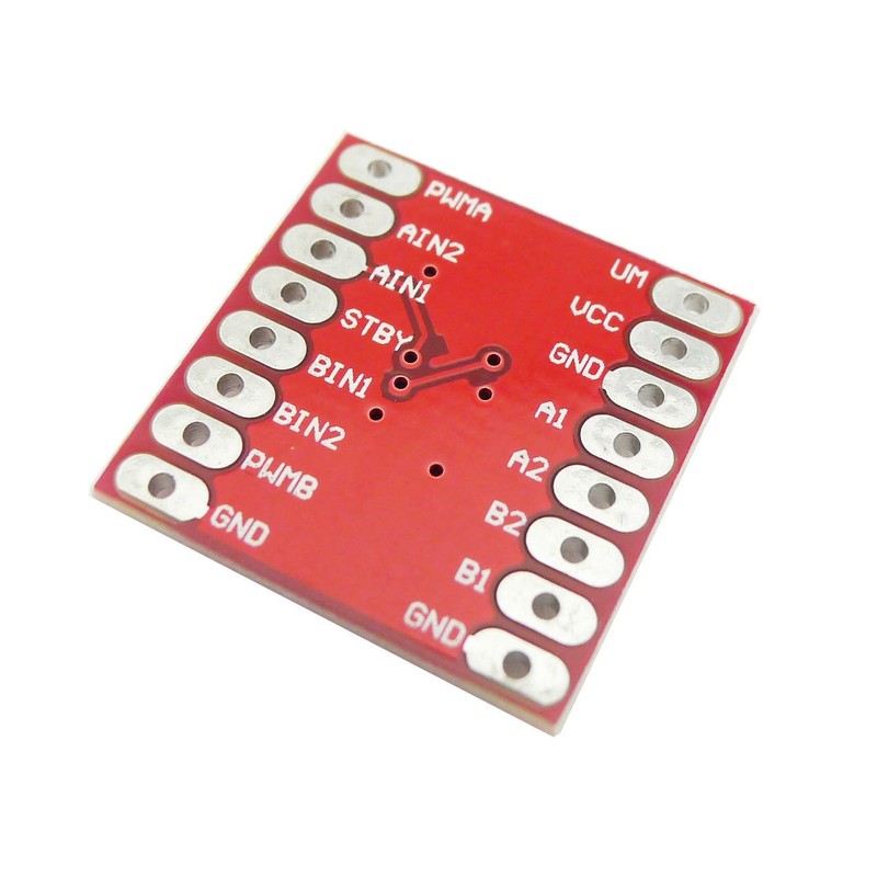 KKHMF 2pcs Dual Motor Driver Module 1A TB6612FNG for Arduino