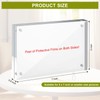 Adboros 5x7 Acrylic Picture Frame 10 Pack, Clear Picture Frames