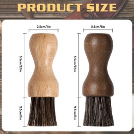 2 Pieces Of Mini Cleaning Brush, Leather Shoes Dust Brush, Vegetable Brush, Kitchen Cleaning Brush Multi-Function Cleaning Tool.