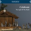 DANFORTH – Palm Tree Nativity Figurine – Handcrafted Pewter Nativity