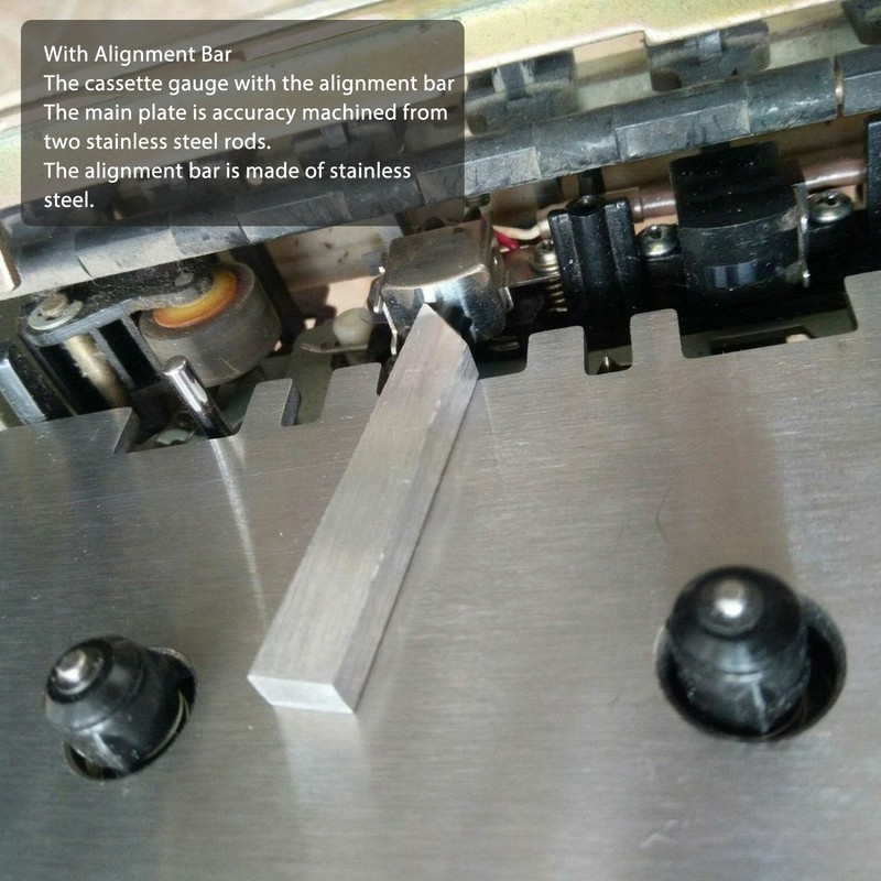 Cassette Head and Guide Gauge Set High Accuracy Guide Gauge