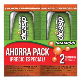 Medicasp 2 Pack Shampoo Anti-Caspa. 2 Botellas Con 260ml.