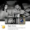 Dual Dash Cam FHD 4K 1080P WiFi Front and Inside